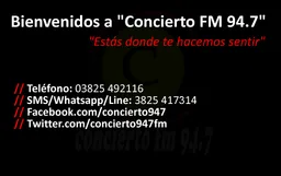 Logo de Concierto FM 94.7