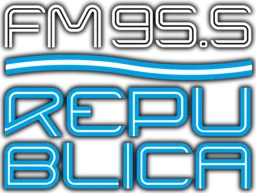 Logo de FM 95.5 RADIO REPUBLICA