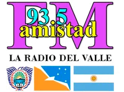 Logo de FM Amistad 93.5 Mhz