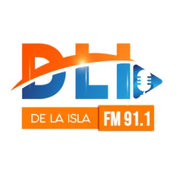 Logo de FM De la Isla 91.1 Mhz