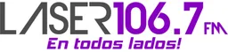 Logo de Laser 106.7 Merlo