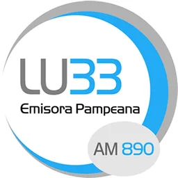 Logo de LU33 Emisora Pampeana AM 890 - Santa Rosa
