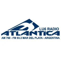 Logo de LU6 Radio Atlántica
