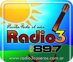 Logo de Radio 3 - Caseros 89.7 FM