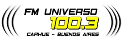 Logo de Radio Universo FM100.3 Carhue