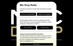 Logo de Mic Drop Radio