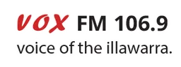 Logo de VOX FM - Wollongong - 106.9 FM (AAC)