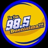 Logo de La FM 98.5 Buenisima La FM 98.5 Buenisima