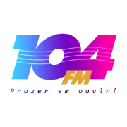 Logo de 104 FM Natal