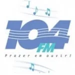Logo de Rádio 104 FM Natal RN