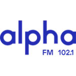 Logo de Rádio Alpha 102.1 FM Goiânia / GO - Brasil