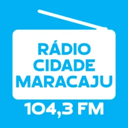 Logo de Rádio Cidade Maracaju 104.3 FM