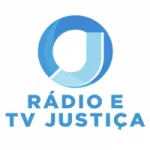 Logo de Rádio Justiça 104.7 FM