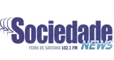 Logo de Rádio Sociedade News FM 102.1 Feira de Santana