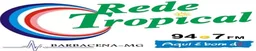 Logo de Rádio Tropical FM 94.7 MHz (Barbacena - MG)