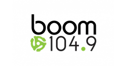 Logo de CFHI "Boom 104.9" Hinton, AB