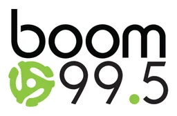 Logo de CHOO-FM "Boom 99.5" Drumheller, AB