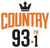 Logo de CHPO-FM "Country 93.1" Portage la Prairie, MB