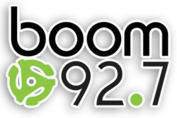 Logo de CHSL-FM "Boom 92.7"" Slave Lake , AB