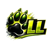 Logo de CHYK "Le Loup" 104.1 Timmins, 92.9 Hearst, 93.7 Kapuskasing, ON