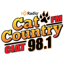 Logo de CIAT-FM 98.1 "Cat Country 98" Assiniboia, SK