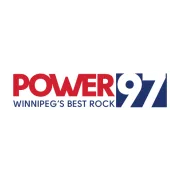 Logo de CJKR 97.5 "Power 97" Winnipeg, MB