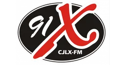 Logo de CJLX 91.3 "91X" Loyalist College - Belleville, ON