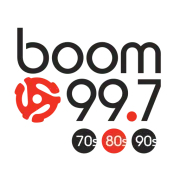 Logo de CJOT "Boom 99.7" Ottawa, ON