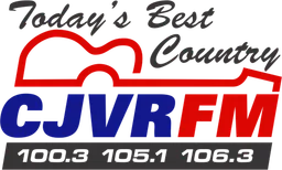 Logo de CJVR-FM 105.1 Melfort, 100.3 Humboldt, 106.3 Waskesiu, SK