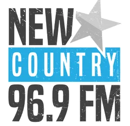 Logo de CJXL "New Country 96.9" Moncton, NB