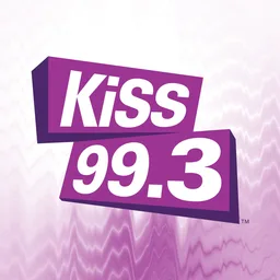 Logo de CKGB-FM 99.3 "Kiss 99.3 Timmins"