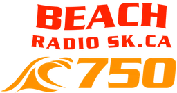 Logo de CKJH "Beach Radio 750" Melfort, SK