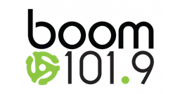 Logo de CKKY "Boom 101.9" Wainwright, AB