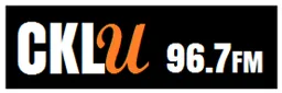 Logo de CKLU 96.7 Laurentian University - Sudbury, ON
