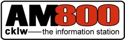 Logo de CKLW "AM 800" Windsor, ON