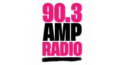 Logo de CKMP "90.3 Amp Radio" Calgary, AB