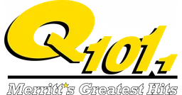 Logo de CKMQ-FM 101.1 "Q101" Merritt, BC