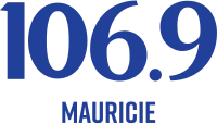 Logo de CKOB "FM 106.9 Mauricie" Trois-Rivieres, QC