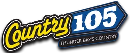 Logo de CKTG-FM 105.3 "Country 105" Thunder Bay, ON