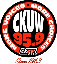 Logo de CKUW 95.9 University of Winnipeg, MB