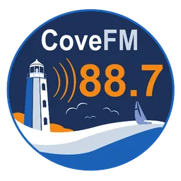 Logo de CKVE-FM 88.7 "Cove FM" Halifax, NS