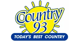 Logo de CKYC 93.7 "Country 93" Owen Sound, ON