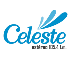 Logo de Celeste Estéreo 105.4 FM