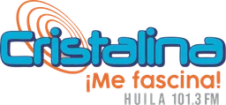 Logo de Cristalina Estéreo Neiva 101.3 FM