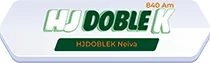 Logo de HJ DOBLE K HUILA 840 AM
