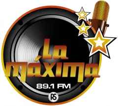 Logo de La Máxima 89.1 FM