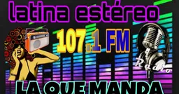 Logo de latina stereo 107.1 cicuco bolivar