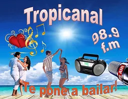 Logo de Tropicanal Tropical 98.9 FM