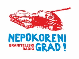 Logo de Braniteljski radio "Nepokoreni grad" - Osijek