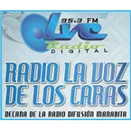 Logo de La Voz de los Caras 95.3 FM